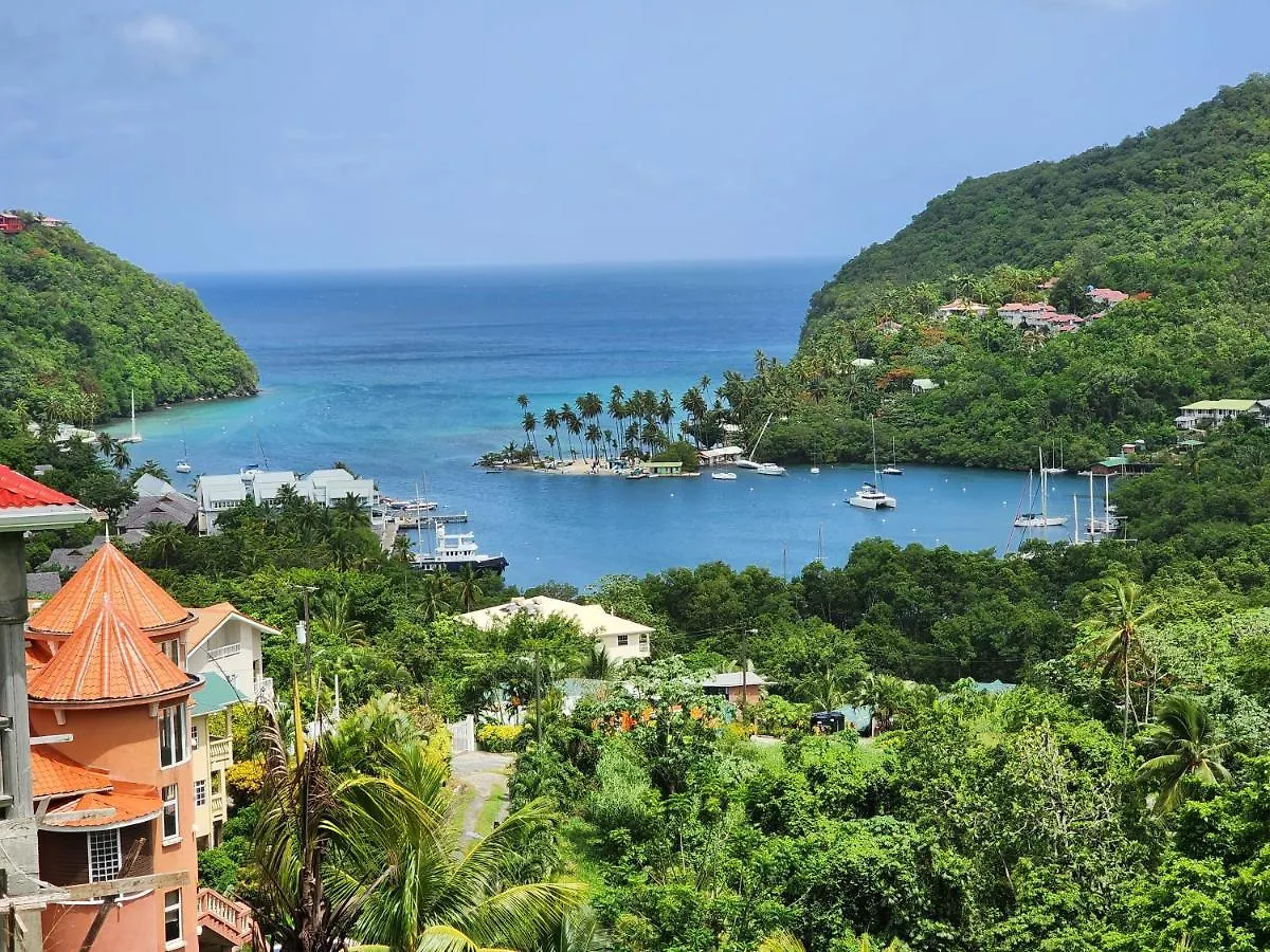 Beachfront Cozy Apt Gros Islet